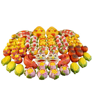 山东胶东花饽饽馍馒头过寿桃生日订婚结婚宝宝周岁宴会伴手礼品盒