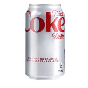 北美加拿大原装进口Coca-Cola可口可乐Coke Diet无糖无卡路里