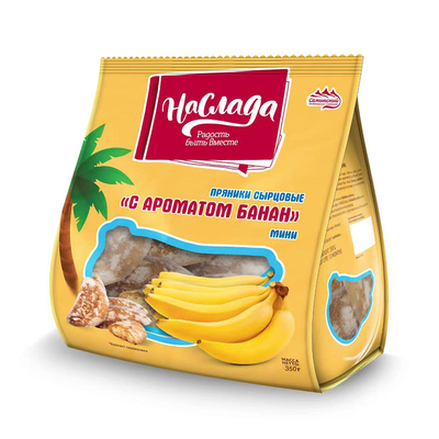 进口俄罗斯香蕉光头饼干正品保真