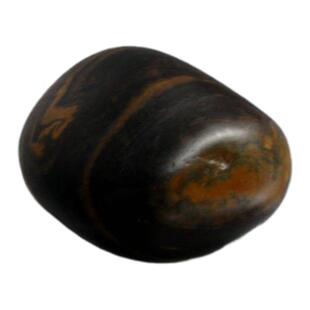 崂山试金湾纯天然试金石墨玉139克把件典当行专用试金工具19-2