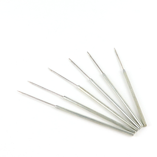 不锈钢生物解剖针 中学生物昆虫解剖针实验耗材 塑料柄探针解剖针