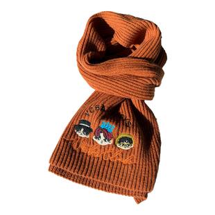 【收藏版】VOBA x TFBOYS联名2024新款刺绣不起球针织围巾