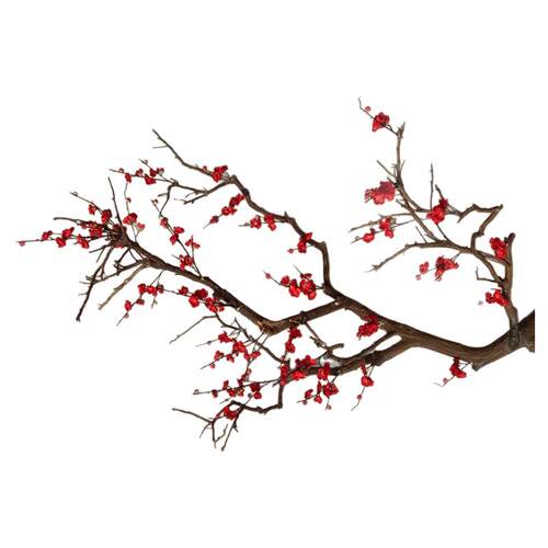 仿真梅花树干树枝装饰墙面壁挂落地吊顶店铺活动摄影场景枯树摆件
