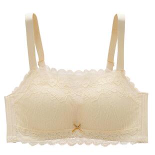 乳胶抹胸式文胸防走光无钢圈内衣女小胸聚拢薄款收副乳透气裹胸罩