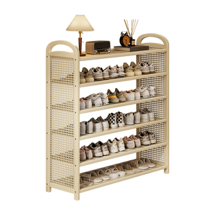 鞋架子家用门口多层入户出租房用新款大容量鞋柜门外走廊用置物架