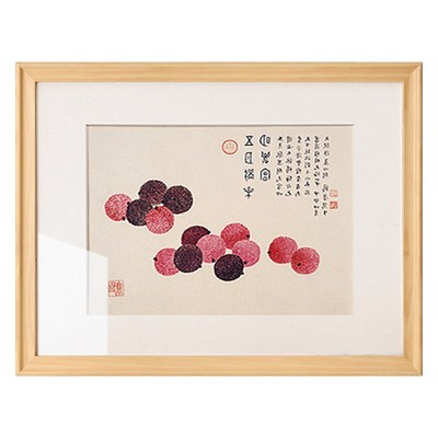 右手边相框实木北欧简约