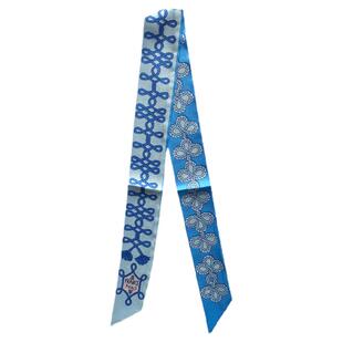 勃兰登堡h家包包丝巾绑包丝带缠包包手柄丝巾带 系手提包装饰包带