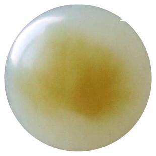 天然新疆和田玉且末糖圆珠散珠和田玉巧色糖白玉文玩多宝手串配珠