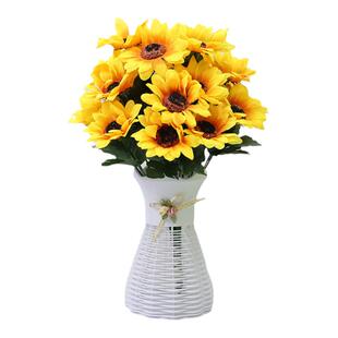 仿真向日葵太阳花家居客厅装饰假花绢花网红野餐摄影道具仿真花