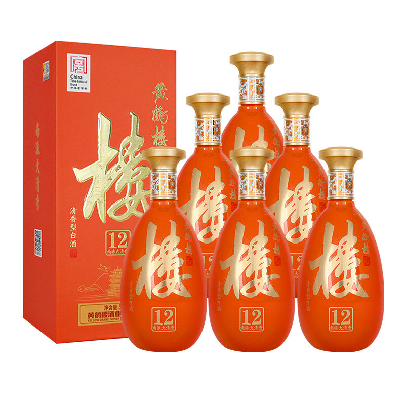 黄鹤楼酒南派大清香楼12清香型