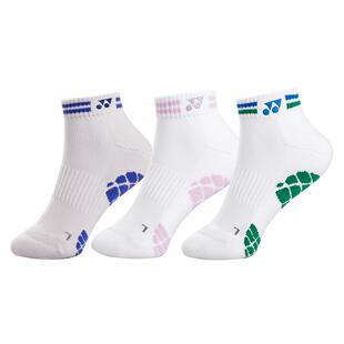 【自营】YONEX尤尼克斯短筒中筒男款运动袜羽球网球棉质吸汗抗菌