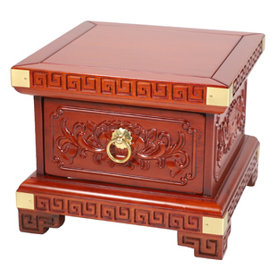 佛像底座加高垫高增高托架财神关公观音菩萨神像实木红木供佛莲花