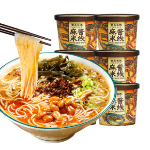 宛禾米线麻酱米线南阳特产冲泡即食麻将肥汁粉丝米线懒人夜宵速食