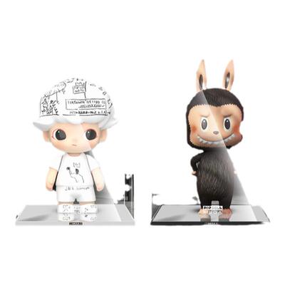 KGBOX用于泡泡玛特molly1000%LABUBU小雀斑拉布布亚克力展示盒