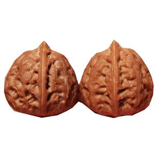 天然矮桩野生文玩小核桃手捻正圆京八棱秋子磨盘精品狮子头手把件