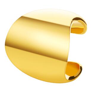 欧美时尚耳夹简约学生气质男女耳骨夹情侣复古几何宽版无耳洞耳环