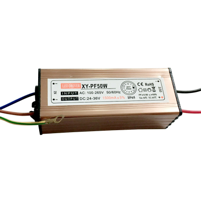 led路灯防水防雷50W100W驱动电源