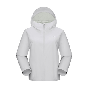 骆驼冲锋衣女装春秋短款外套新款城市户外防水夹克小个子休闲外套