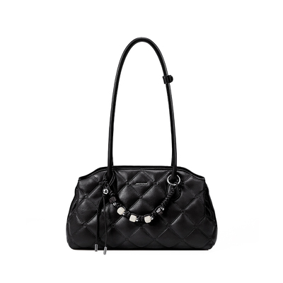 欧时纳左岸法棍包2025新款女单肩腋下保龄球包通勤大容量波士顿包