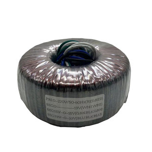 全铜环形变压器大功率功放环牛250W双33V15V单13v电源变压器火牛