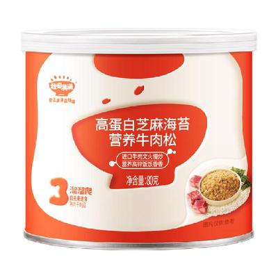 秋田满满高蛋白牛肉松拌饭料
