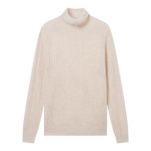 Jamor加墨100%绵羊毛高领针织衫毛衣修身打底上衣2025秋冬新款女