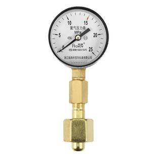 钢瓶气瓶测压表标准气混合气氧气氩气氮气氢气二氧化碳瓶子检测表