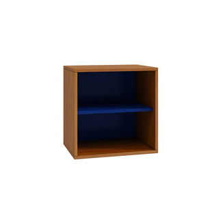 漫章丽舍包豪斯组合模块柜带门书柜马卡龙配色边柜格子柜收纳柜子