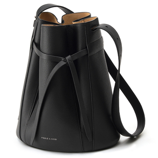 fiedlesissi/菲德茜茜花束包通勤百搭大容量软皮斜挎单肩水桶包