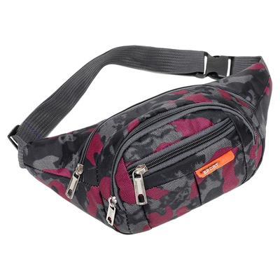 迷彩牛津布轻便大容量腰包