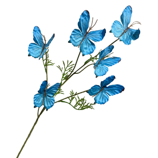 蝴蝶兰结婚仿真花单支布置高端婚礼排花假花路引花订婚宴装饰舞台