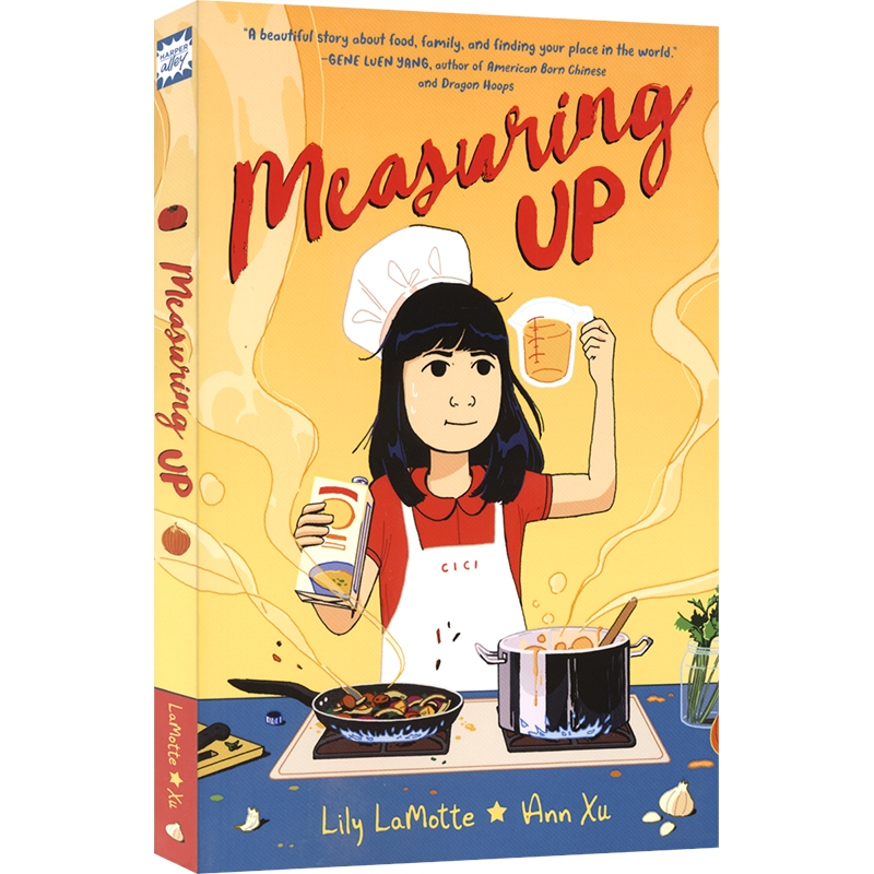 Measuring Up 衡量 移民身份认同 全彩漫画 成长故事 寻找自我 家庭亲情 英语阅读 章节书 青少年课外读物 英文原版进口儿童图书