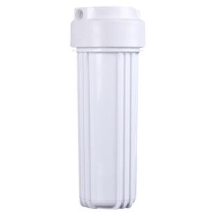 10寸滤瓶前置过滤器纯水机过滤壳净水器4分6分铜牙透明滤芯桶配件