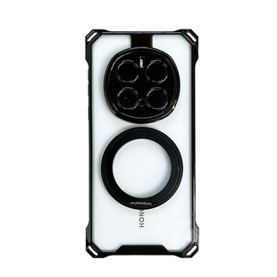 荣耀magic7pro手机壳新款带挂绳斜挎磁吸支架magic7镜头全包防摔honor7透明保护套适用可背脖子外后魔术7新品