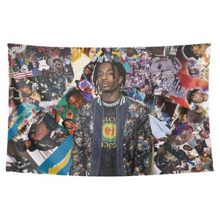 PLAYBOI CARTI美国嘻哈说唱歌手周边装饰海报背景布墙布挂毯挂布