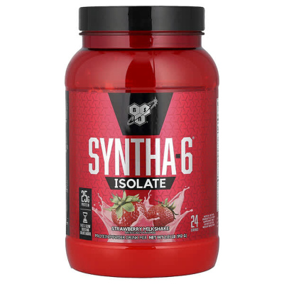 BSN,Syntha-6 Isolate蛋白质粉混合饮品草莓奶昔