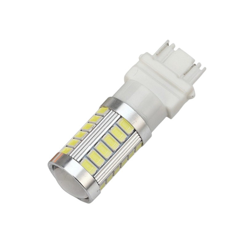 适合吉普指南者大切诺基日行灯改装T25/3157双丝15W白光LED刹车灯