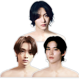 环保ABS板RIIZE朴元彬李灿荣洪承汉KPOP明星周边人形衣架礼物品