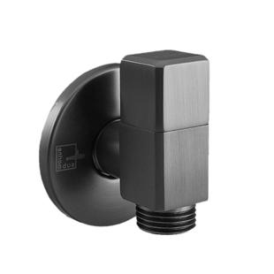 潜水艇角阀全铜三角阀枪灰色家用水阀洗衣机超特短薄迷你开关阀门