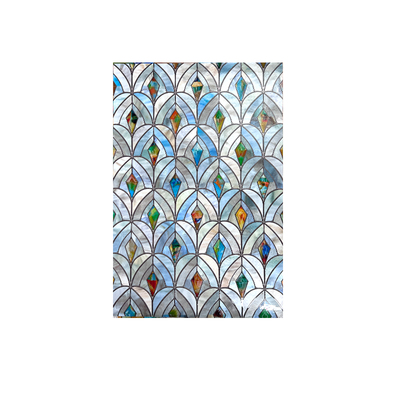 法式复古玻璃贴纸！彩绘玻璃平替