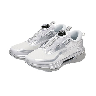 安德玛童鞋儿童科技跑鞋中性大童秋季BOA旋钮男女童运动鞋小白鞋