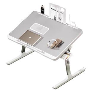 新款可升降可折叠可调节角度床上小桌子宿舍学习桌家用办公笔记本电脑桌懒人桌飘窗桌儿童桌车上桌