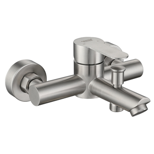 304不锈钢淋浴龙头浴室暗装三联龙头浴缸龙头冷热龙头暗装混水阀