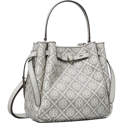 【礼物】TORY BURCH 汤丽柏琦 ROMY T MONOGRAM 水桶包178227