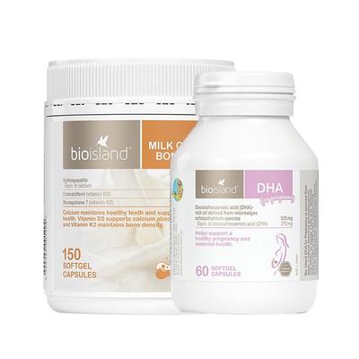 BioIsland孕妇DHA孕期牛乳钙