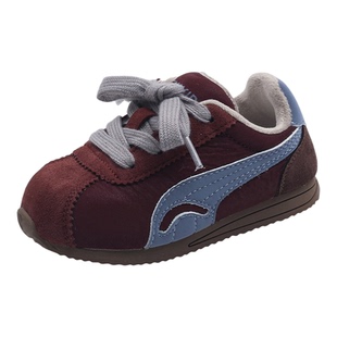 YG儿童运动鞋女童鞋子2025新款冬季不累脚阿甘鞋加绒宝宝棉鞋小童