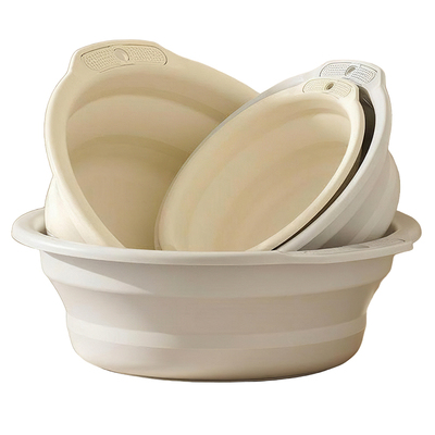 折叠盆便携式旅行加厚塑料盆子宿舍用洗脸盆大号洗衣盆可折叠水盆