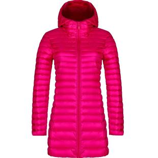 【断码清仓】中长款羽绒服女防风保暖冬季运动轻薄羽绒外套防寒服