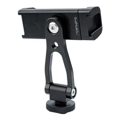 GaNaDu金属手机夹横竖拍旋转冷靴