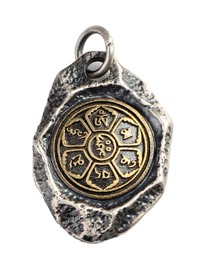 diy六字真言佛珠饰品配件吊坠